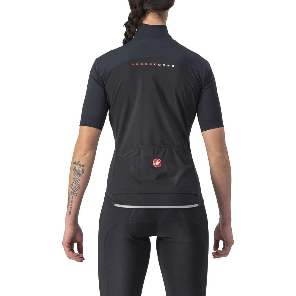 Castelli Perfetto RoS 2 Wind Jersey Women - light black 085