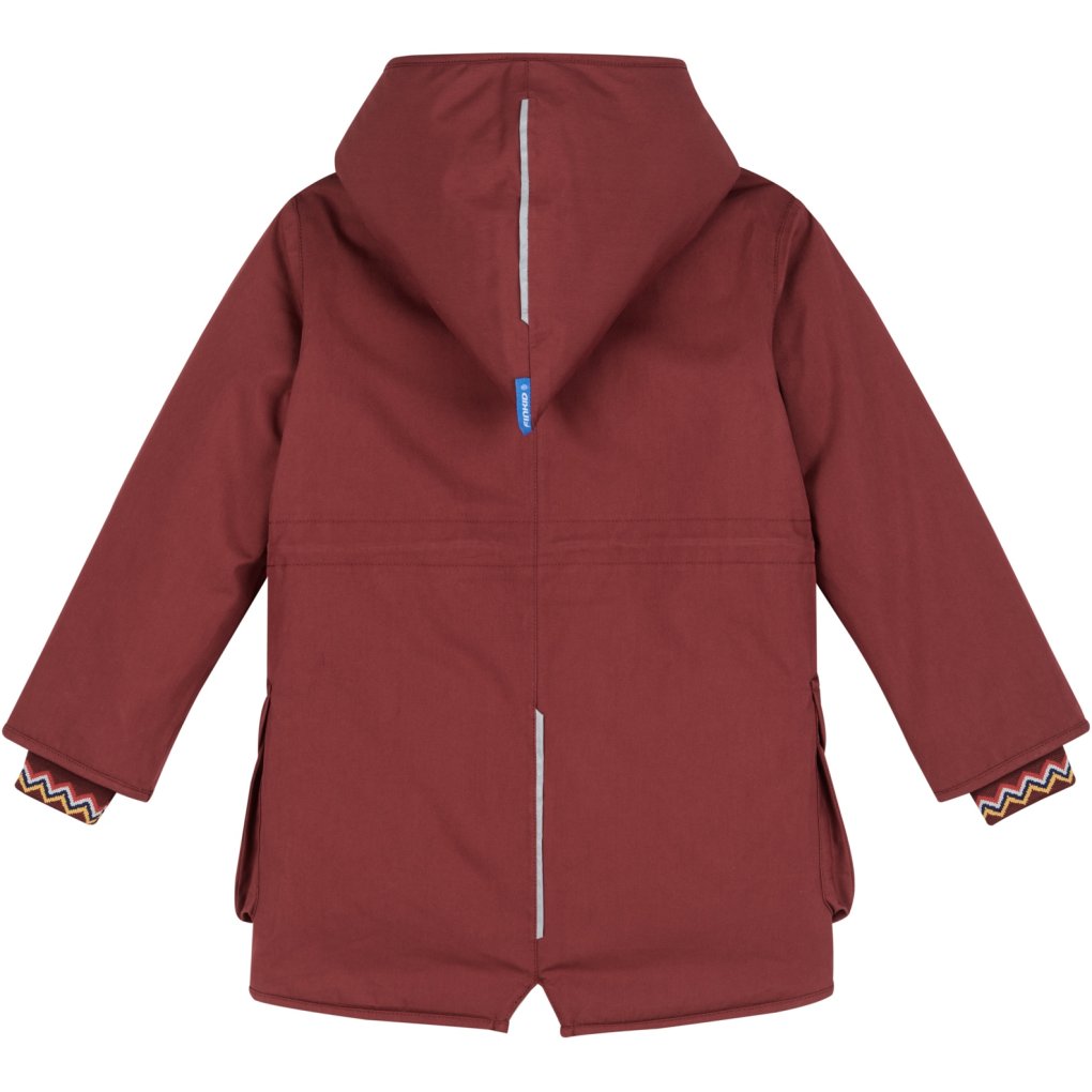 Finkid TUULIKKI Winter Parka Kids - cranberry