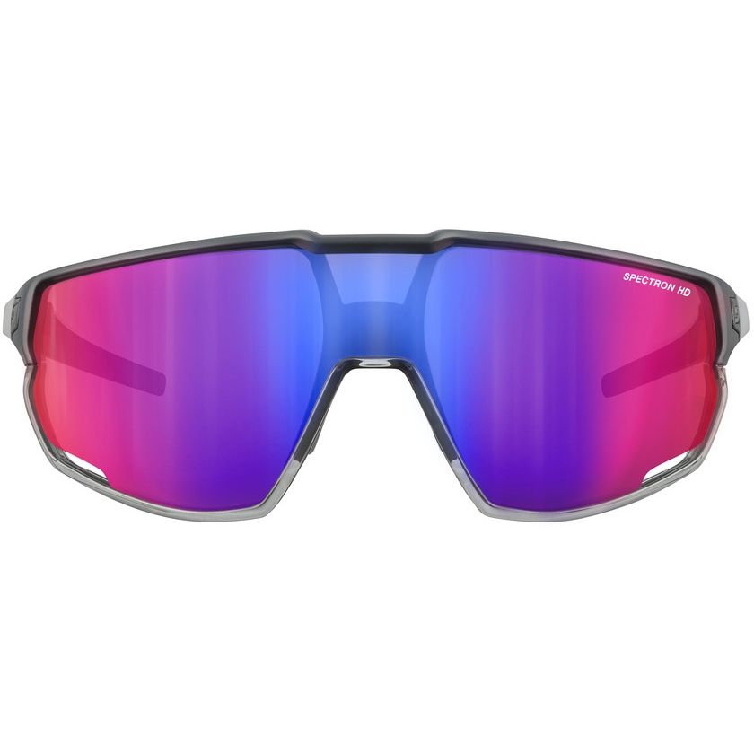Julbo Rush Sunglasses - Grey Matt/Grey Translucent Shiny - Spectron HD 3