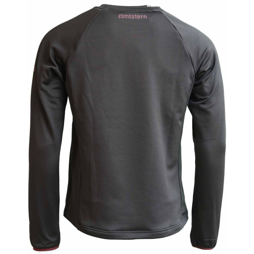 Zimtstern SPINZ Hybrid Sweater Men - Windsor Wine/Pirate Black