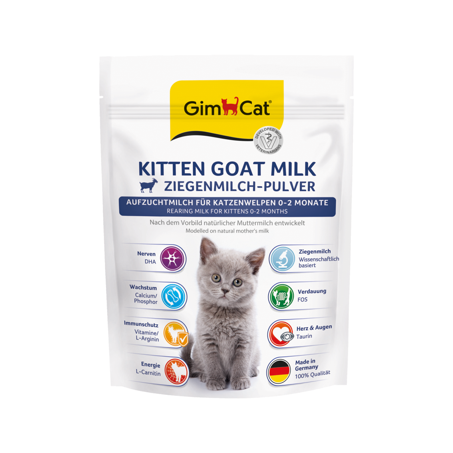 GimCat Kitten Goat Milk - 200 g