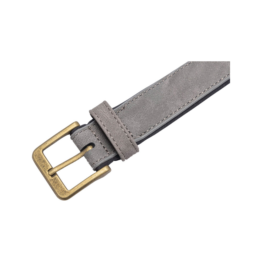 Beeztees Balacron Ax Dog Collar - Faux Leather - Brown - 21-26 cm x 10 mm