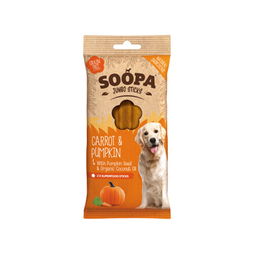 Soopa - Pumpkin & Carrot Jumbo Stick - 170 g