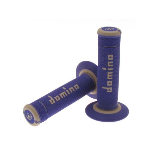 Domino X-TREME Universal Handlebar Grips - Gray / BlueRef: DO0001