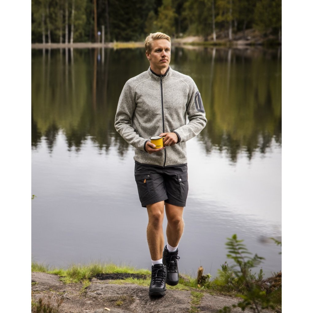 Bergans Nordmarka Favor Outdoor Shorts Men - dark shadow grey/black