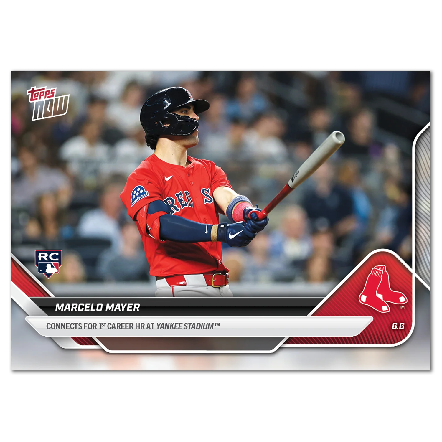 Marcelo Mayer - 2025 MLB Topps NOW® - Card 266