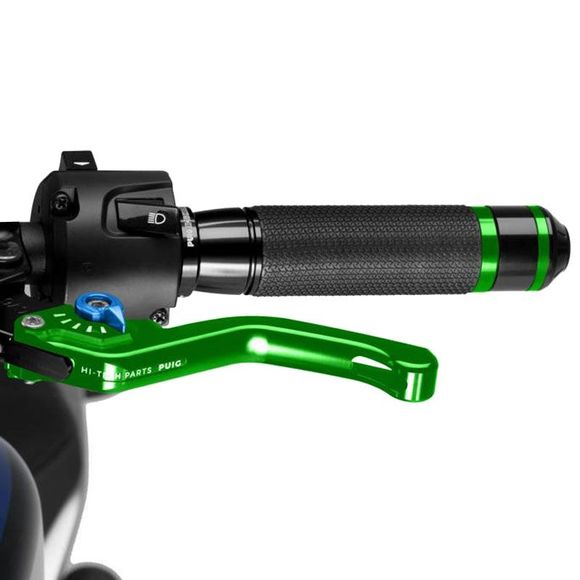 Puig clutch lever short 3.0 Green Universal - BlueRef : PUI0153