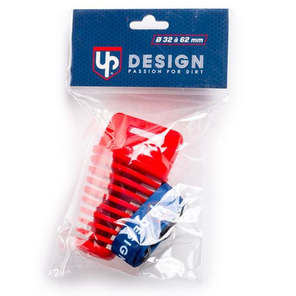 UP Design Exhaust Cap (32 x 62mm) with Strap Universal - OrangeRef: UPD0023 / 88BOUS02