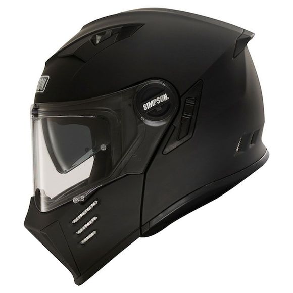 Casque modulable Simpson DARKSOME - SOLID - MATT - NoirRef : SIM0008