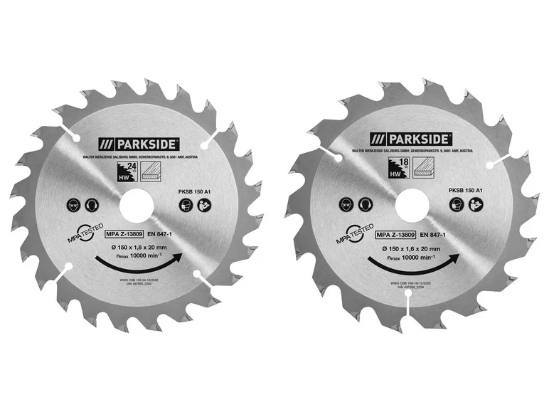 PARKSIDE® Lame de scie circulaire, 150 mm