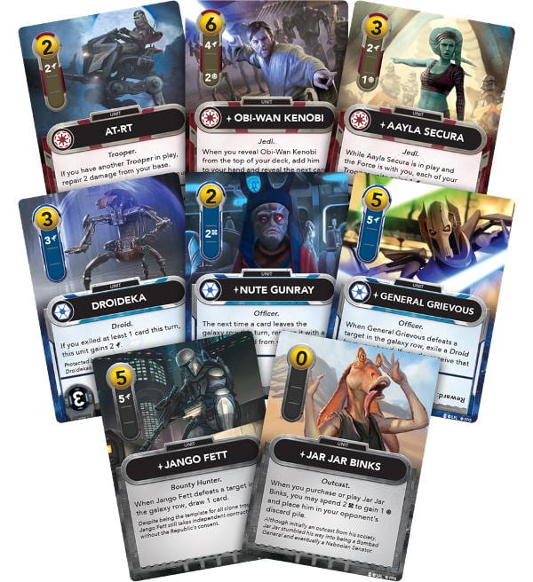 Star Wars The Deckbuilding Game - Clone Wars Edition ENGLISH