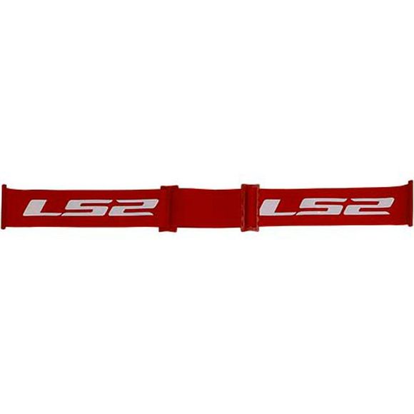 Ls2 Aura Strap Headband - Black / RedRef: LS0933 / 730010STR32