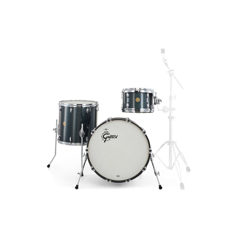 Gretsch Drums US Custom 22 Black Sparkle – Thomann Ireland