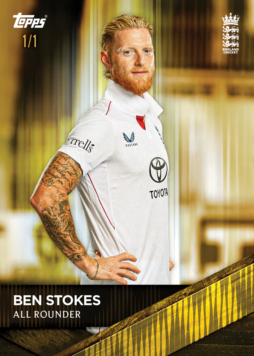 Topps® England Cricket Team Set 2025