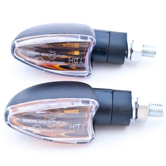 Sifam TRIANGULAR BLACK LED Turn Signal (Pair) Universal - BlackRef: SF0032 / CLI7009