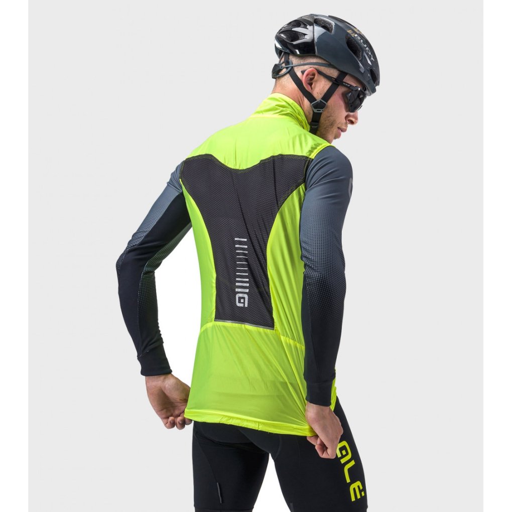 Alé Light Pack Vest Men - fluo yellow