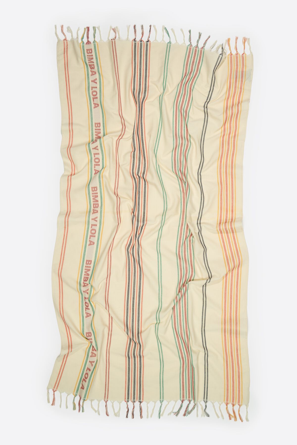 Stripes and logo towel