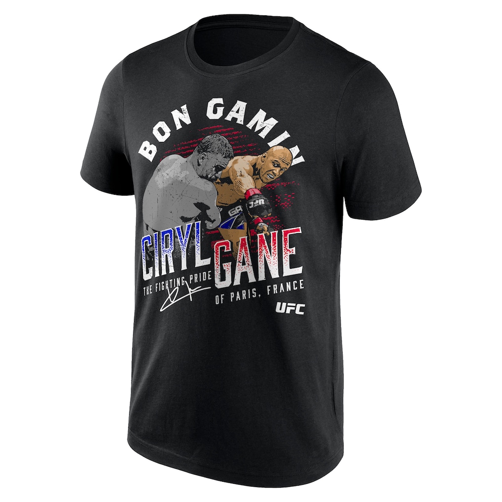 UFC Ciryl Gane Bon Gamin T-Shirt - Black - Mens