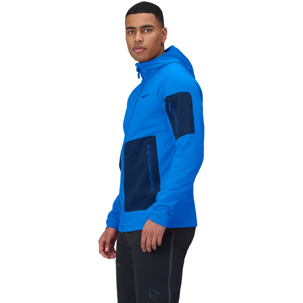 Norrona falketind warm2 stretch Hood Jacket Men - Skydiver