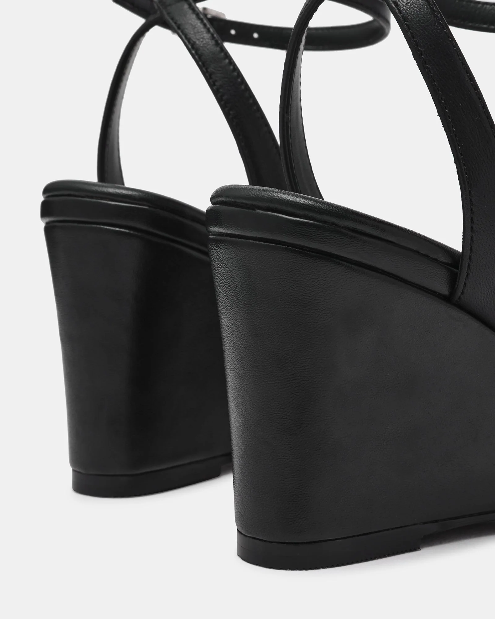 Myka Black Leather