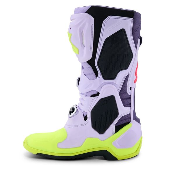 Bottes cross Alpinestars TECH 10 - SUPERVENTED 2025 - Violet / JauneRef : AP3938