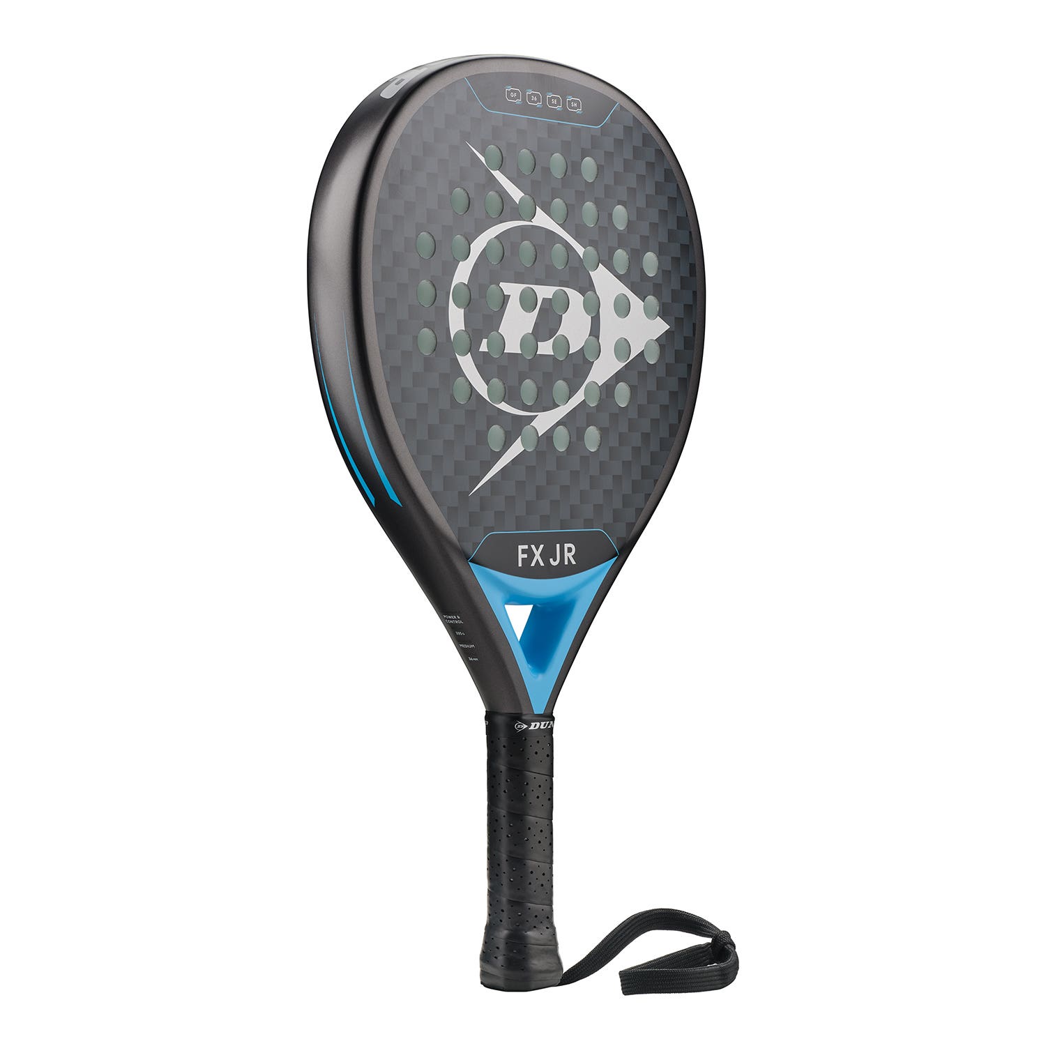 DUNLOP FX JUNIOR GUN METAL/CYAN/METALLIC SILVER