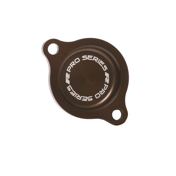 RFX Pro Hard Anodized Oil Filter CoverHONDA 250 CRF 250 R (ME10) - 2010 - 2017Ref: RFX01367A / 1110507001