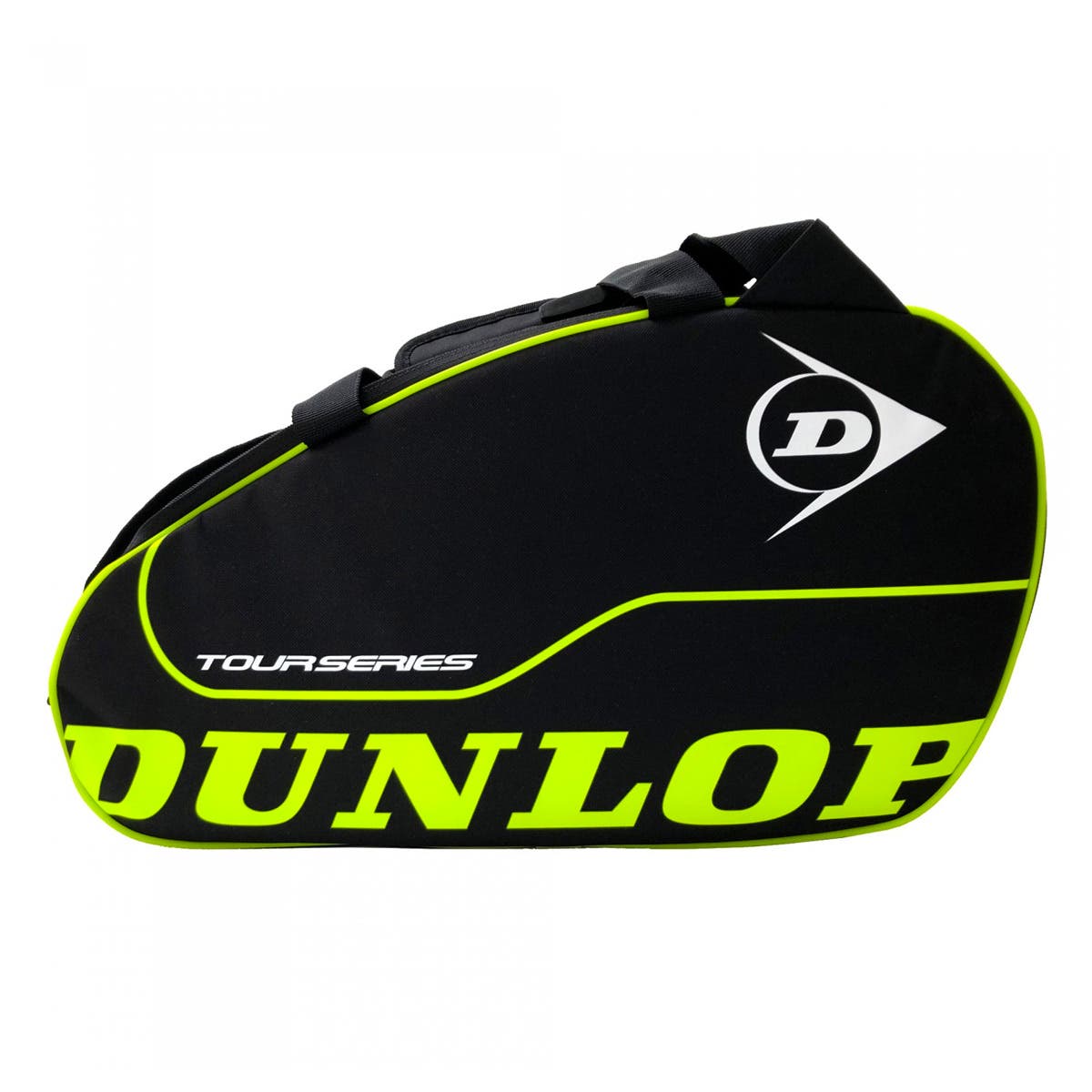 DUNLOP TOUR INTRO BLACK AND YELLOW PADEL BAG