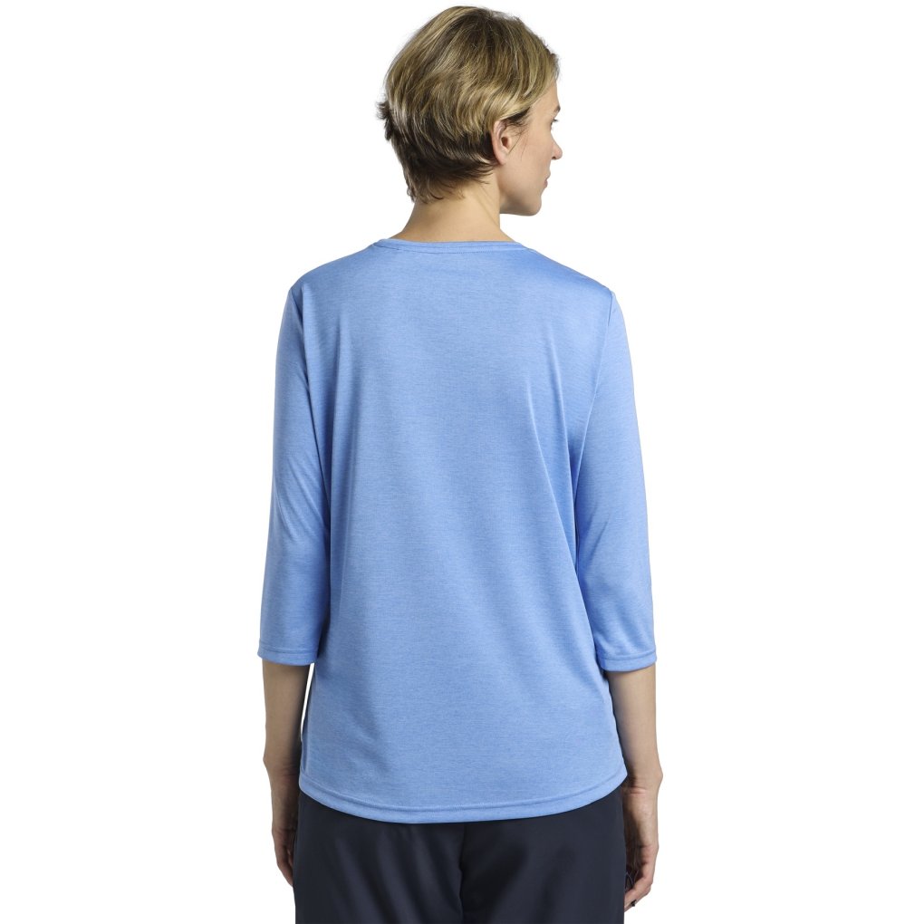 Jack Wolfskin Crosstrail 3/4 T-Shirt Women - mid blue