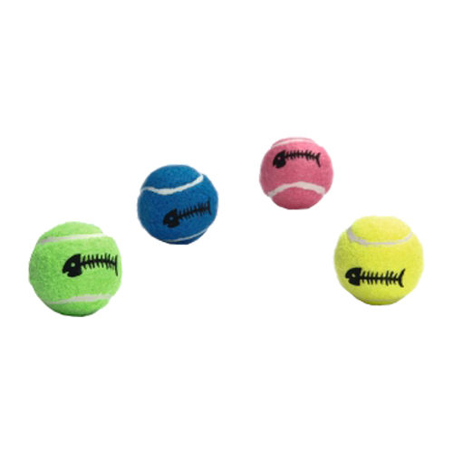 Beeztees Tennis Ball with Bell - 2 pieces