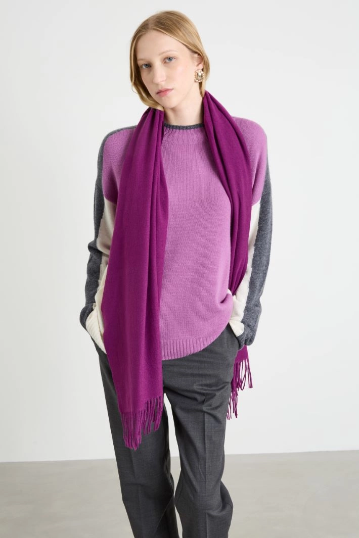 Light cloth scarf - VIOLET