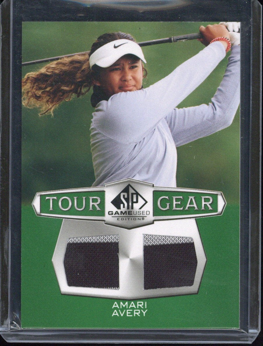 Upper Deck SP Game Used Golf Amari Avery Relic #TG-AA