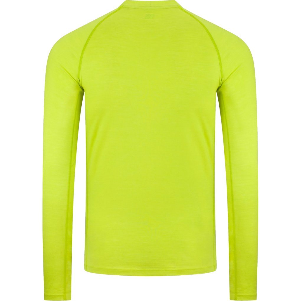 CEP Core Run Merino Base Longsleeve Shirt Men - lime