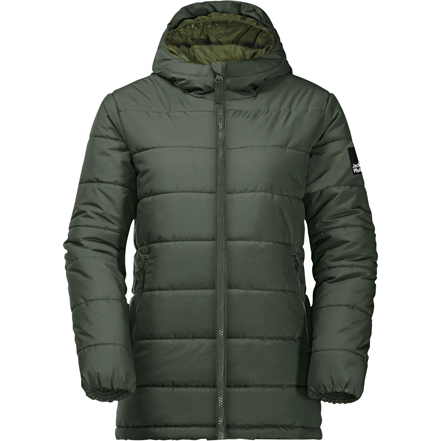 Jack Wolfskin Spirit Ins Long Jacket Y Kids (Thyme Green)