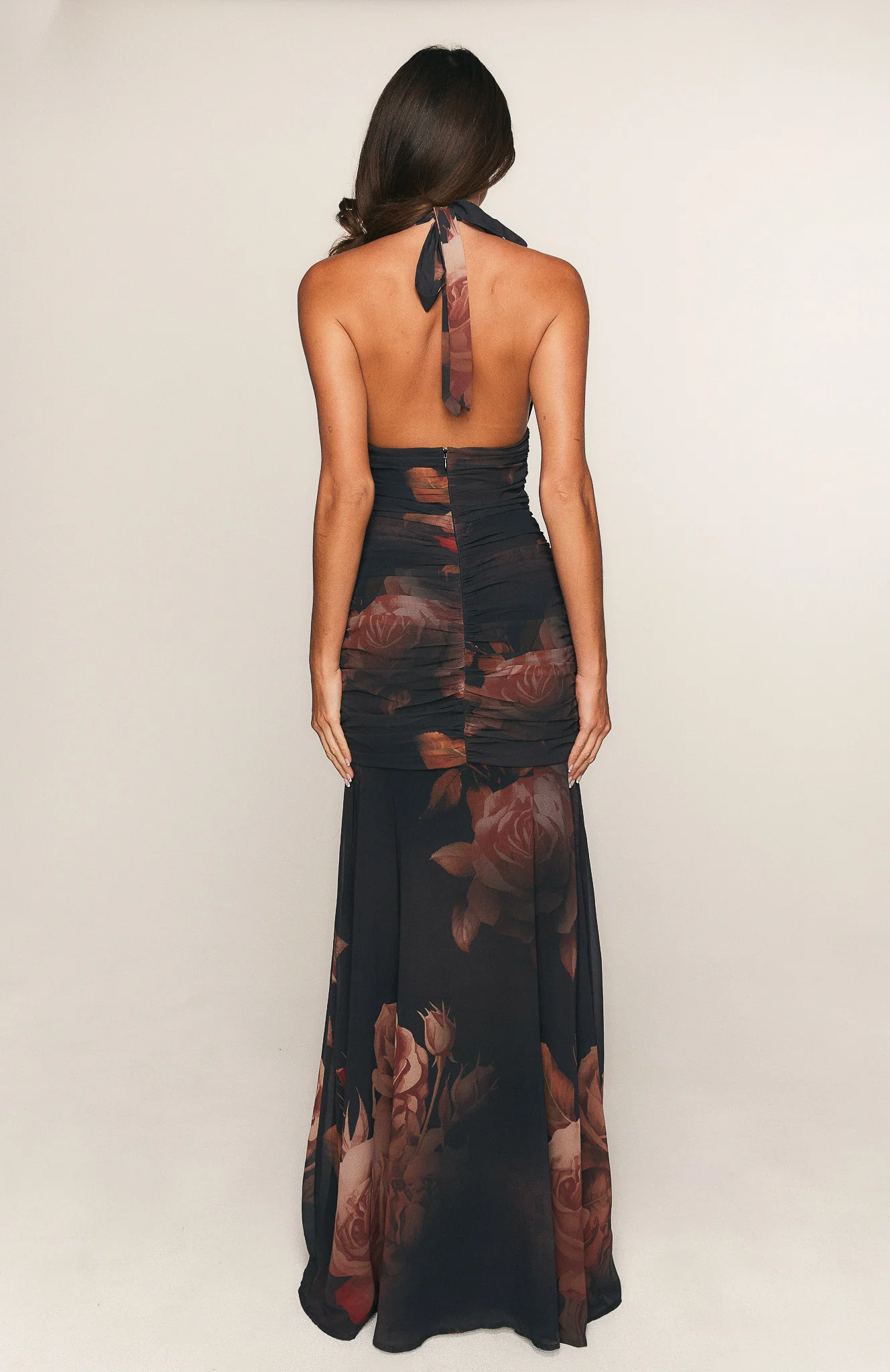Cherish The Thought Maxi Dress Midnight Silk