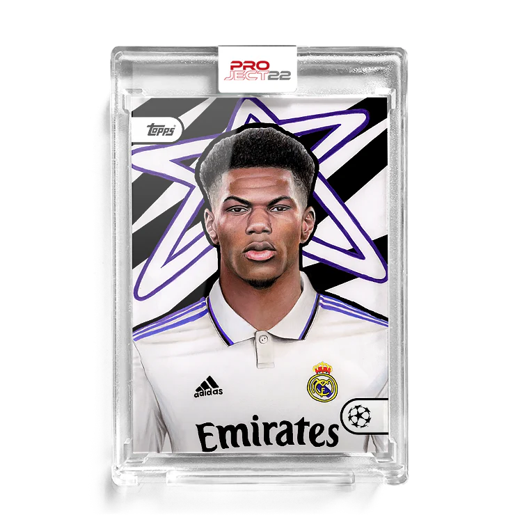 Project22 - Aurelien Tchouameni by Sanil Chitrakar - Topps UK