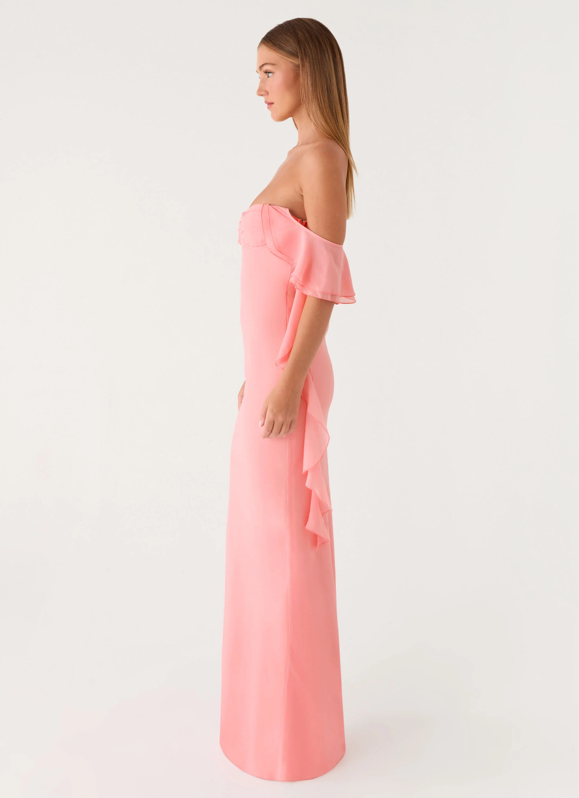 Maliyah Maxi Dress - Peach
