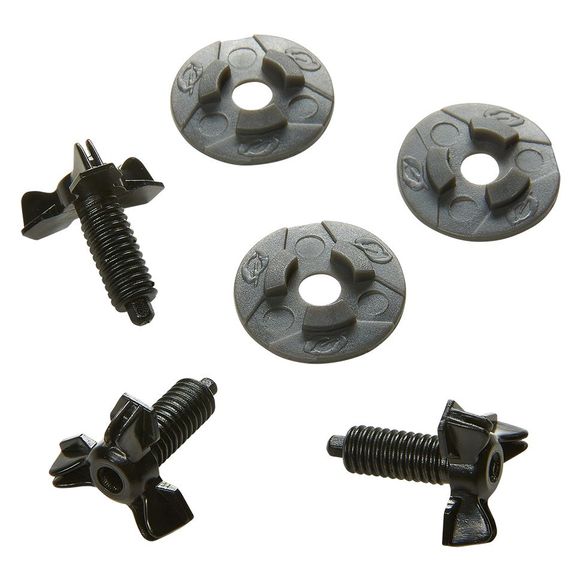 O'Neal Break-away TT Helmet Screw Kit 2026 - BlackRef: OL2330 / 0623-VSB