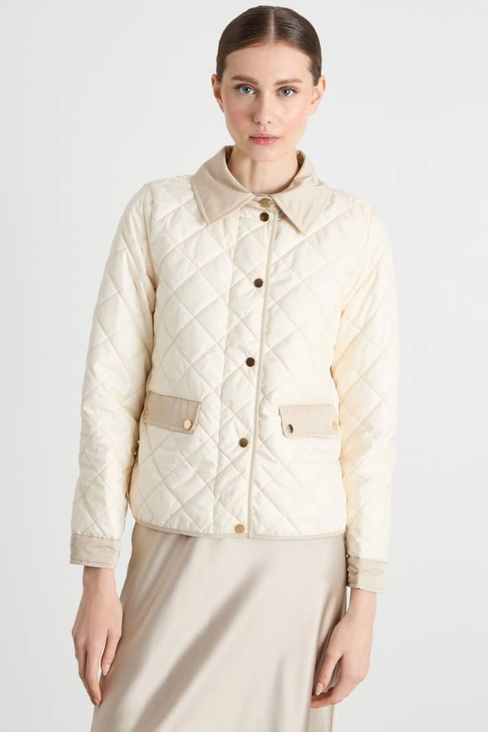 Padded jacket - WHITE