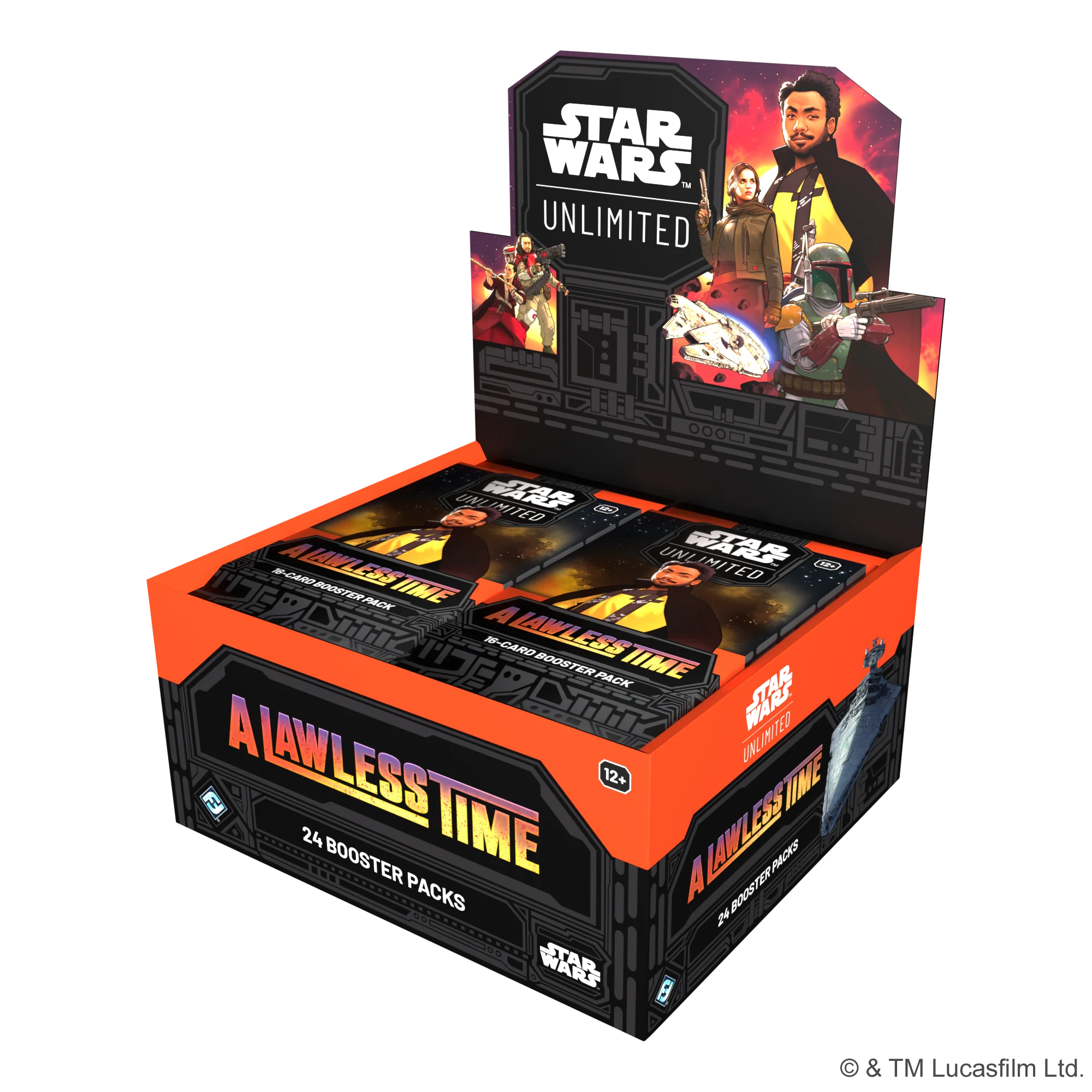 Star Wars: Unlimited - A Lawless Time: Booster Display