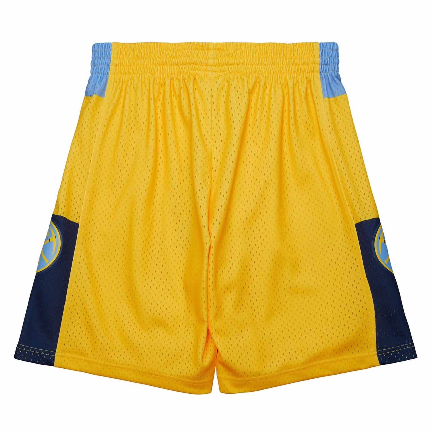 Denver Nuggets 2017-18 Swingman NBA Shorts Yellow