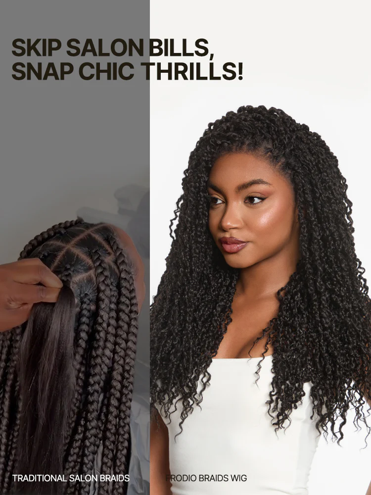 Ophirawig Veralux? Boho Twist Curly 13x6 Ear-to-Ear Pre-Cut Lace Front 24