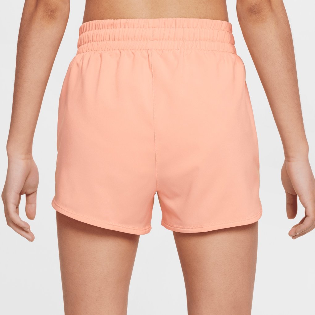 Nike One Dri-FIT Training Shorts Kids - apricot agate/white DX4967-844