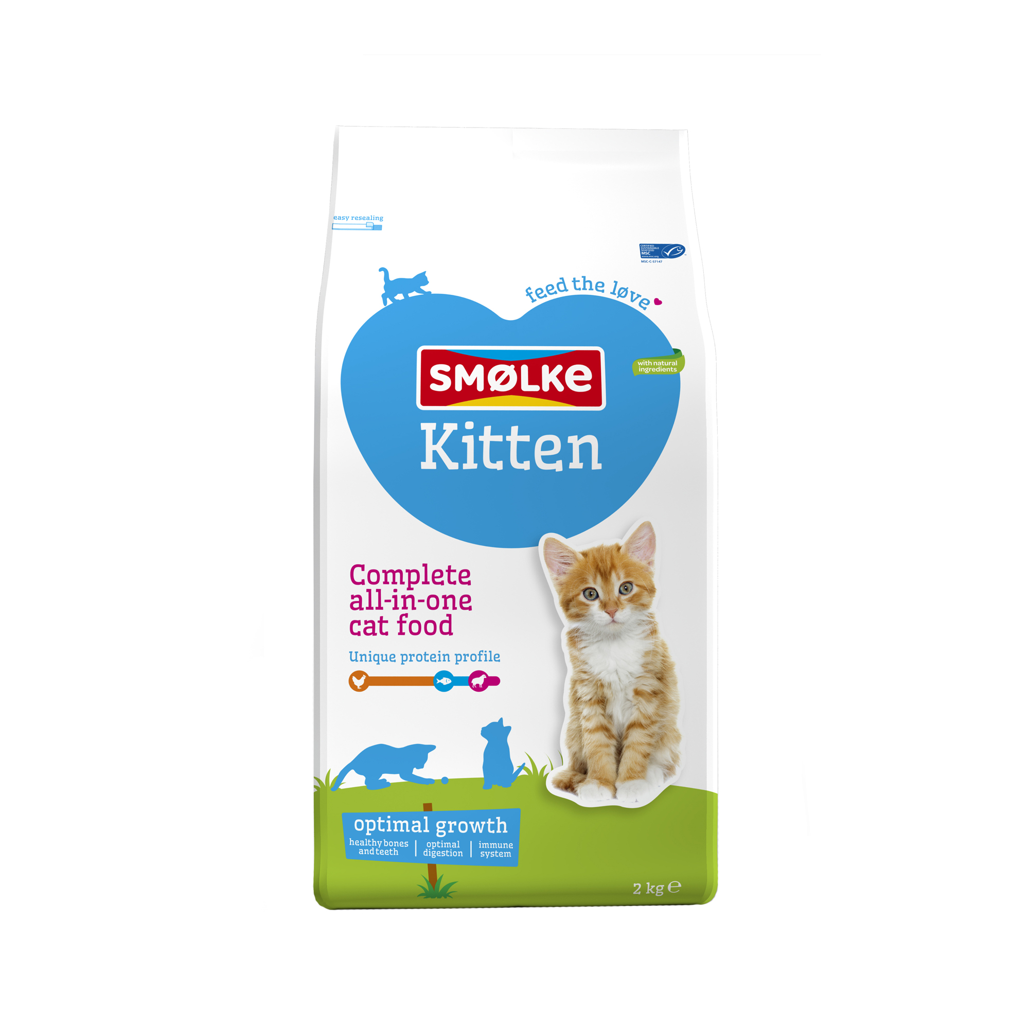 Smølke Kitten - 2kg