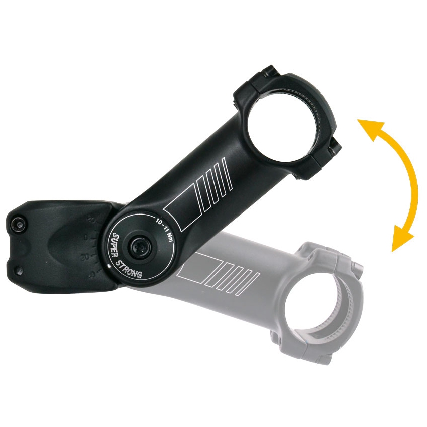 by,schulz Pro SDS Stem - Super Strong - 31.8mm | adjustable
