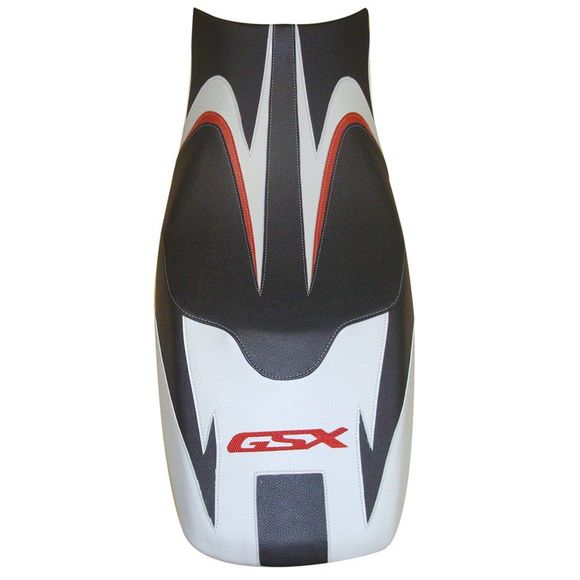 Housse de selle Bagster Noir/Noir Mat/Gris/Lettres RougesSUZUKI 650 GSX 650 F - 2008Ref : 2202B