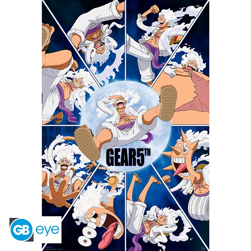 ONE PIECE Poster  Gear 5th Looney (91.5x61cm)