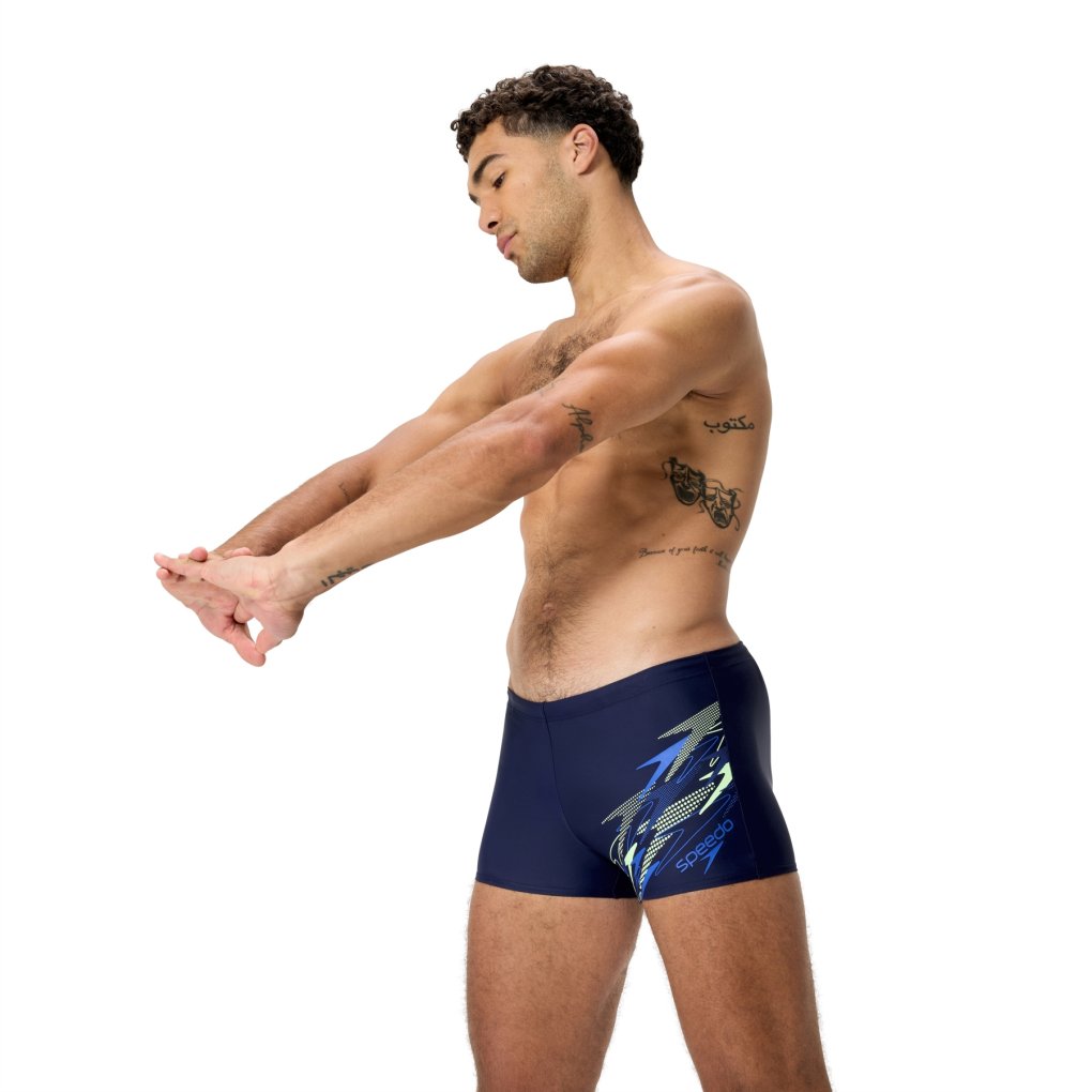 Speedo Medley Logo Aquashorts Men - peacoat/deep sapphire