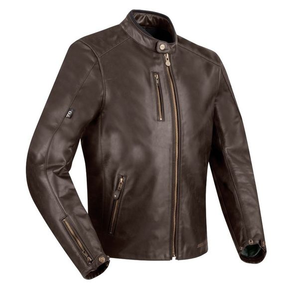 Moto Segura Laxey - Brown JacketRef: SG1368-C158