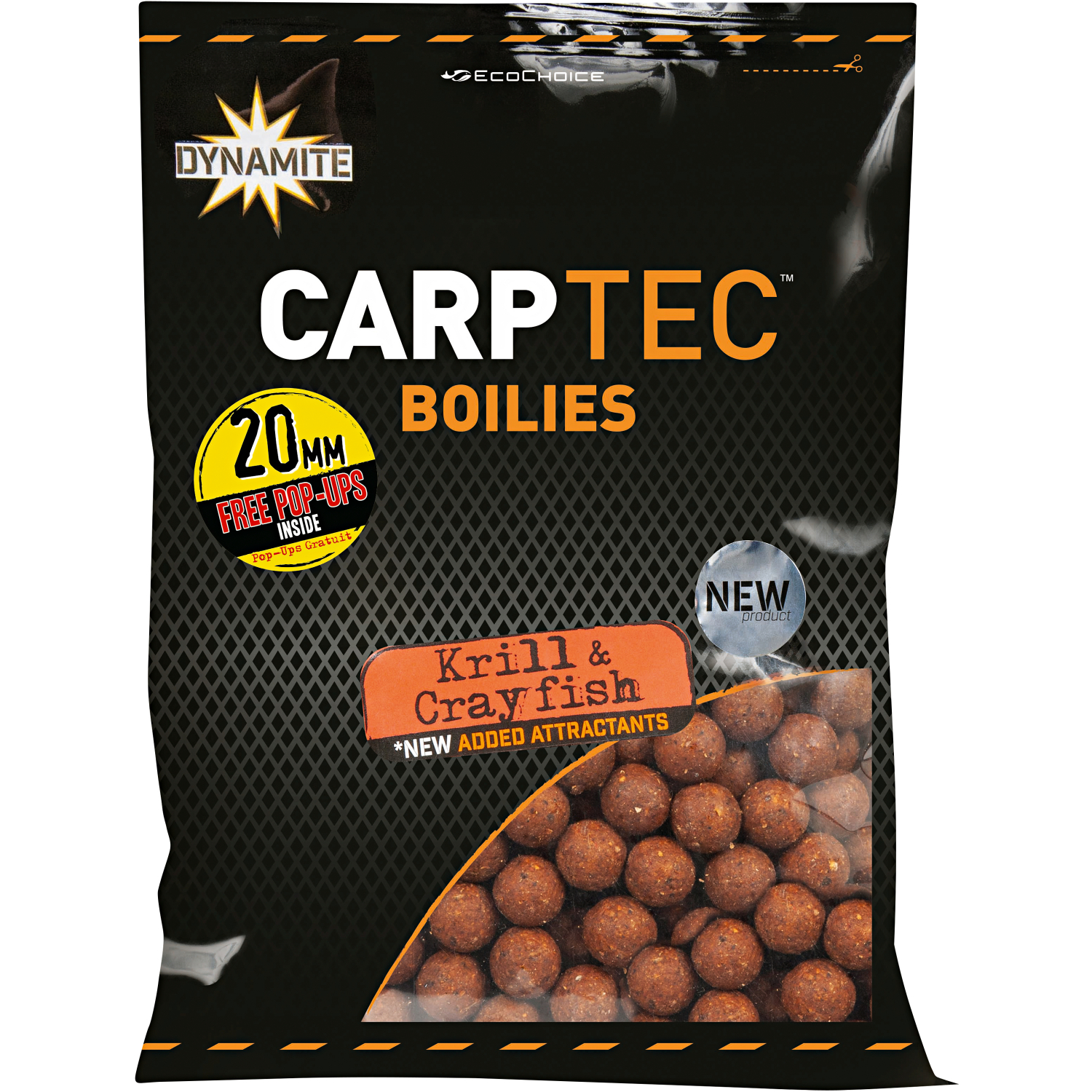 Dynamite Boilies Carp-Tec (krill & crayfish)
